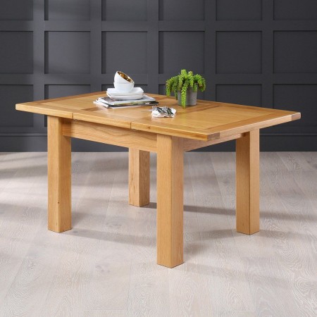 Forrester : Bàn Ăn Gỗ Sồi Kéo Giản 1m5 ⇔ 1m85 ⇔ 2m2